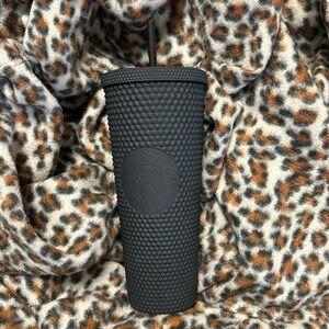 Starbucks Matte Black Studded Cold Cup 24oz